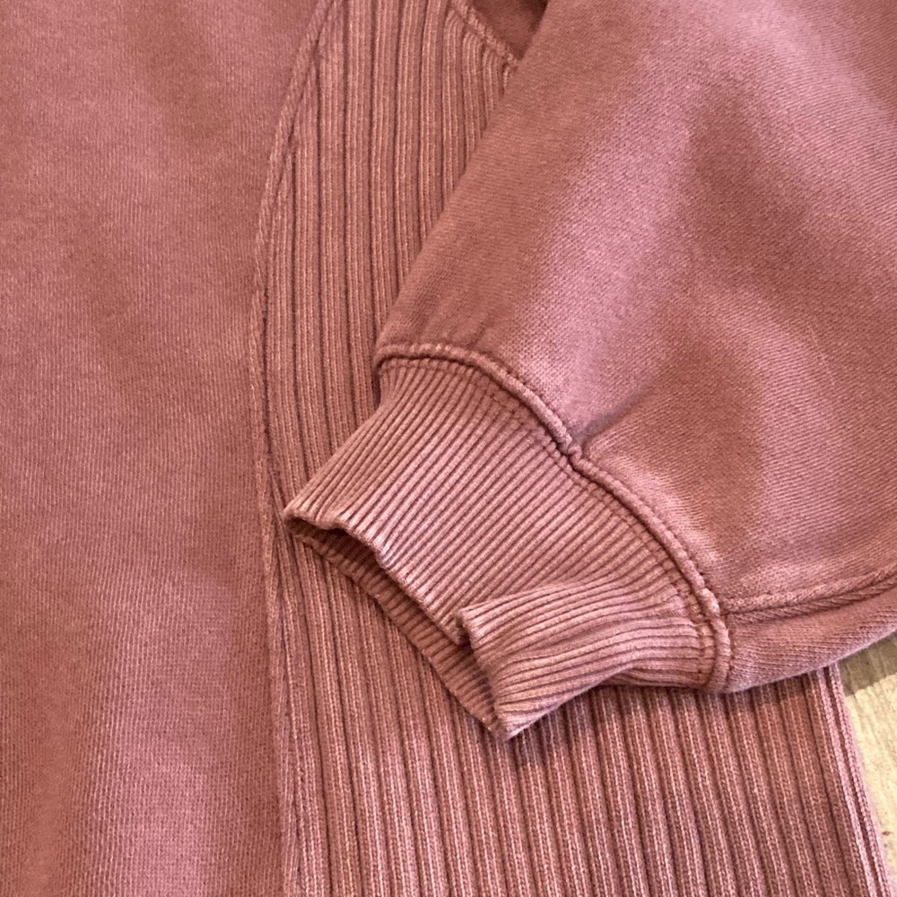 Aerie Warm Terracotta Crewneck Sweatshirt - Picture 6 of 7